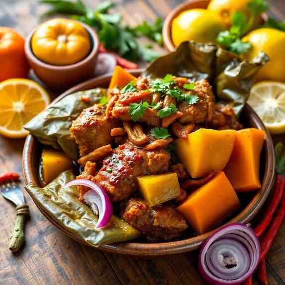 Belizean Cochinita Pibil Slow-Cooked Pork Recipe